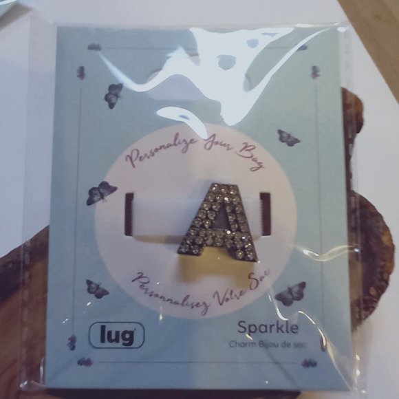 lug Accessories Lug Sparkle Letter Bag Charm A Poshmark